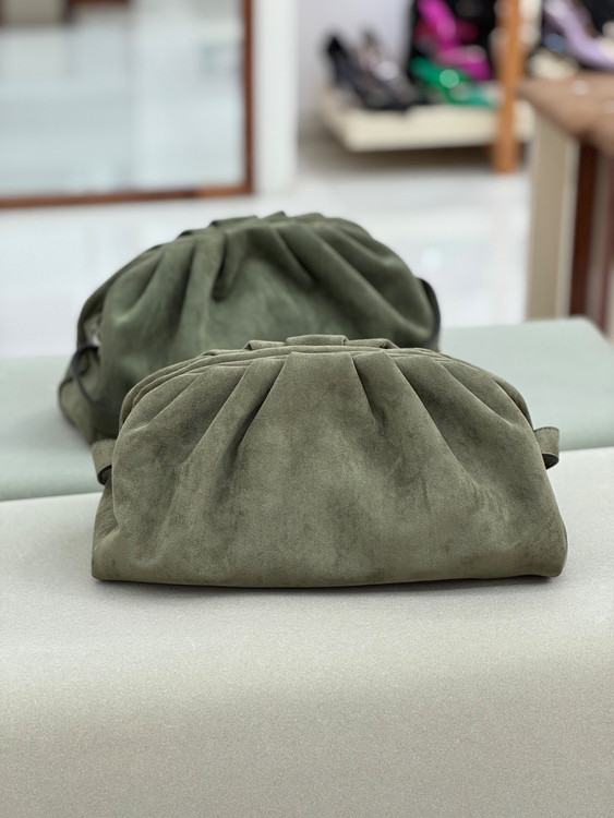 کیف زنانه مدل کلاچ بگ سبز یشمی اشبالت