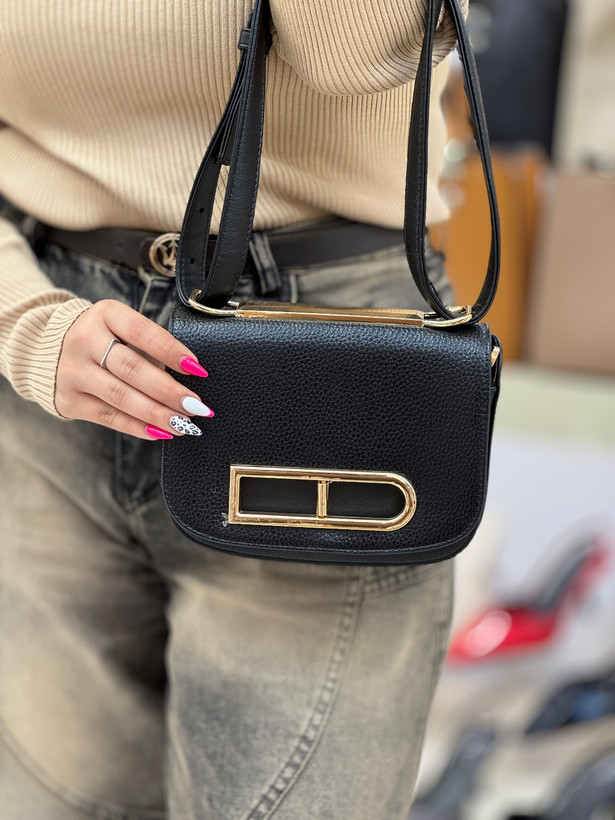 کیف زنانه کراسبادی هاتیج کد 311 | یراق و جنس ضمانتدار مشکی