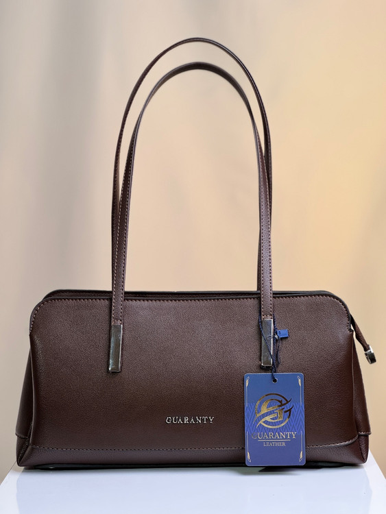 کیف زنانه چرم ترک وارداتی رنگ بندی قهوه ای