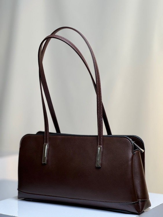 کیف زنانه چرم ترک وارداتی رنگ بندی قهوه ای