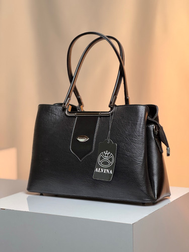 کیف زنانه چرم صنعتی وارداتی رنگ مشکی