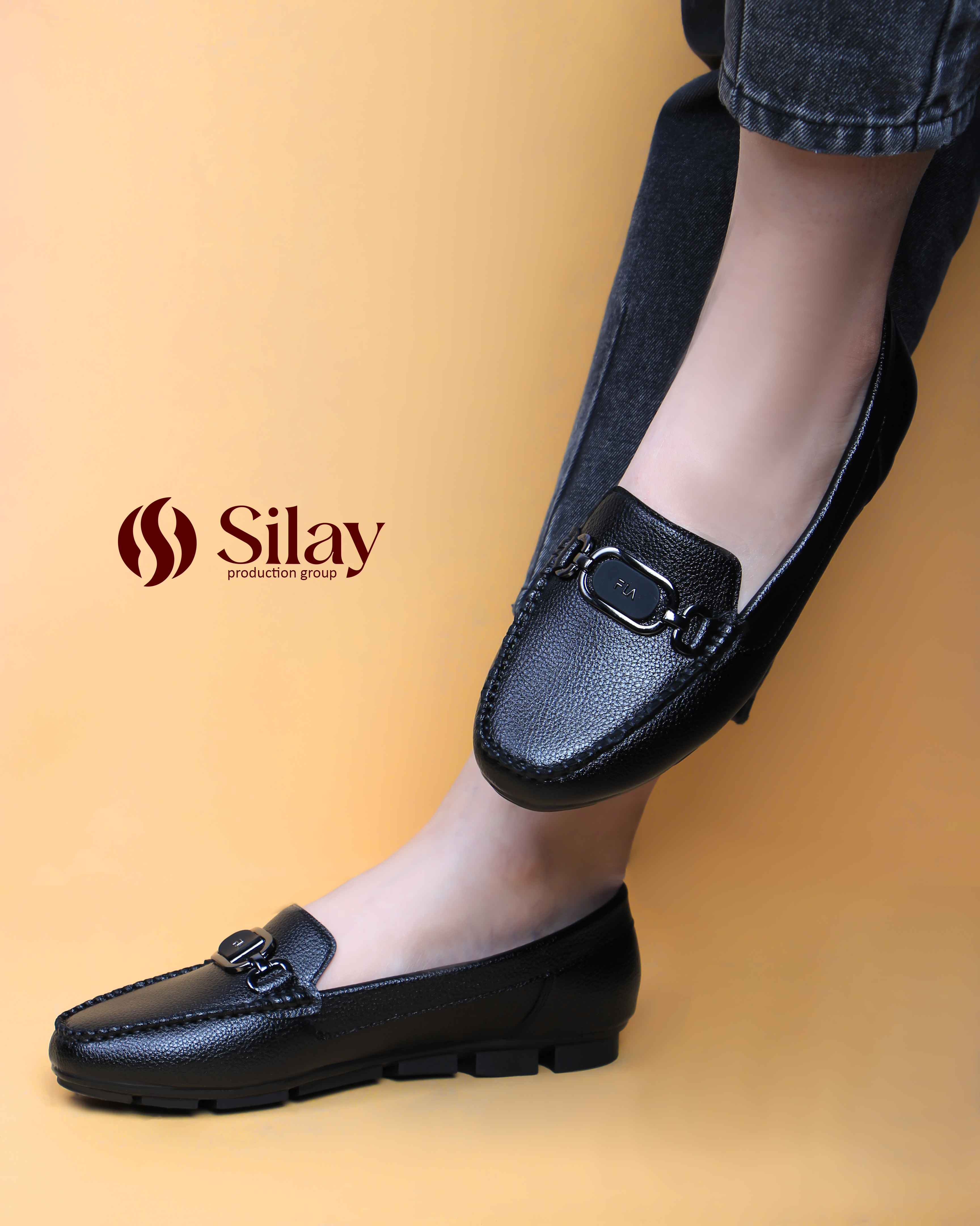 کالج طبی زنانه مدل یراق FLA رنگ مشکی