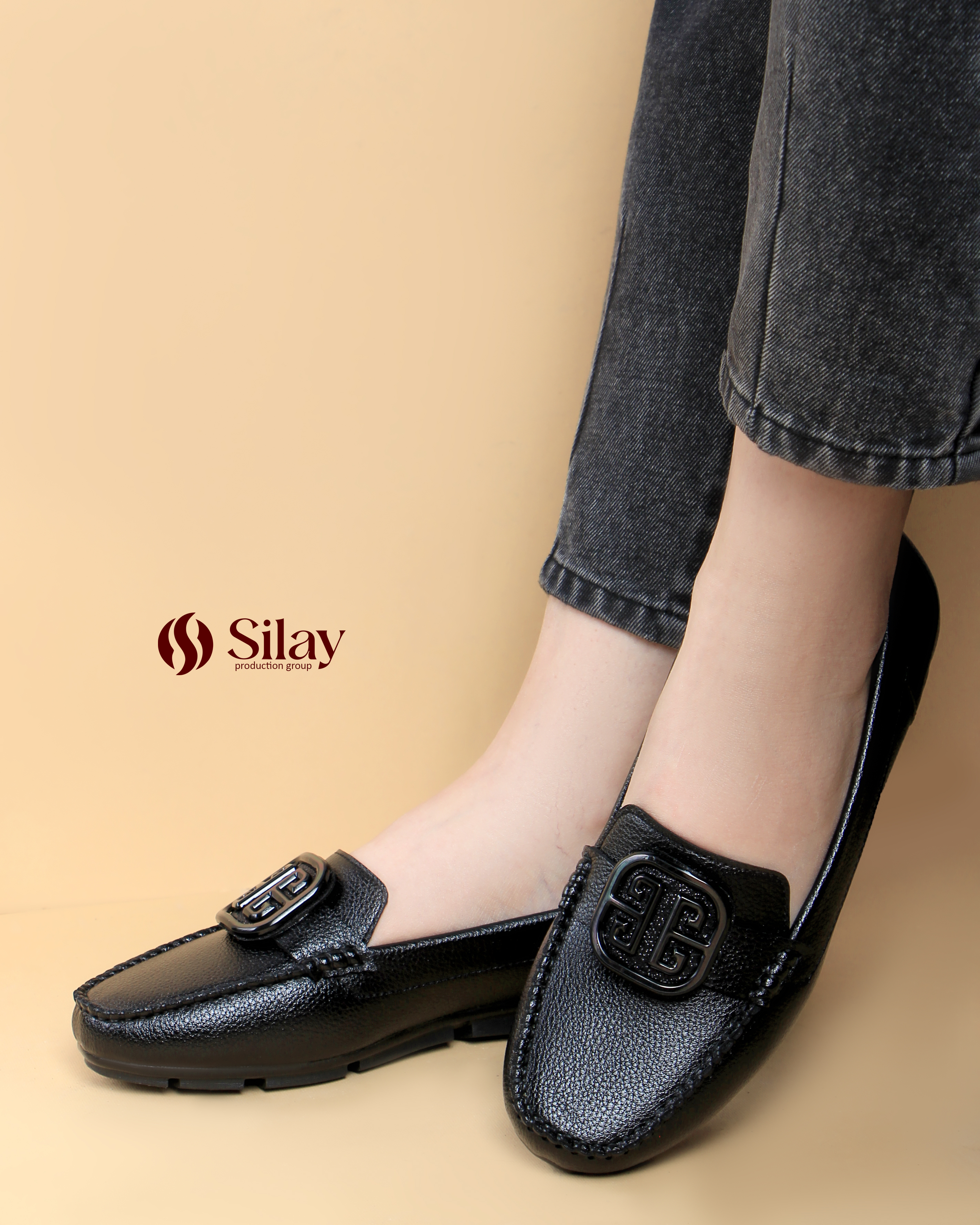 کالج طبی زنانه مدل یراق مربع رنگ مشکی